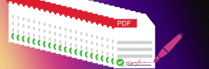 Efficiently batch sign large volumes of PDF documents like invoices, reports, and certificates