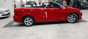 Audi A3 Convertible Red SRAC