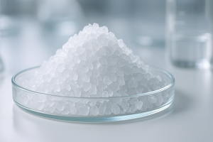 High-purity silica (99.9%) displayed in a lab setting, ready for advanced industrial applications.