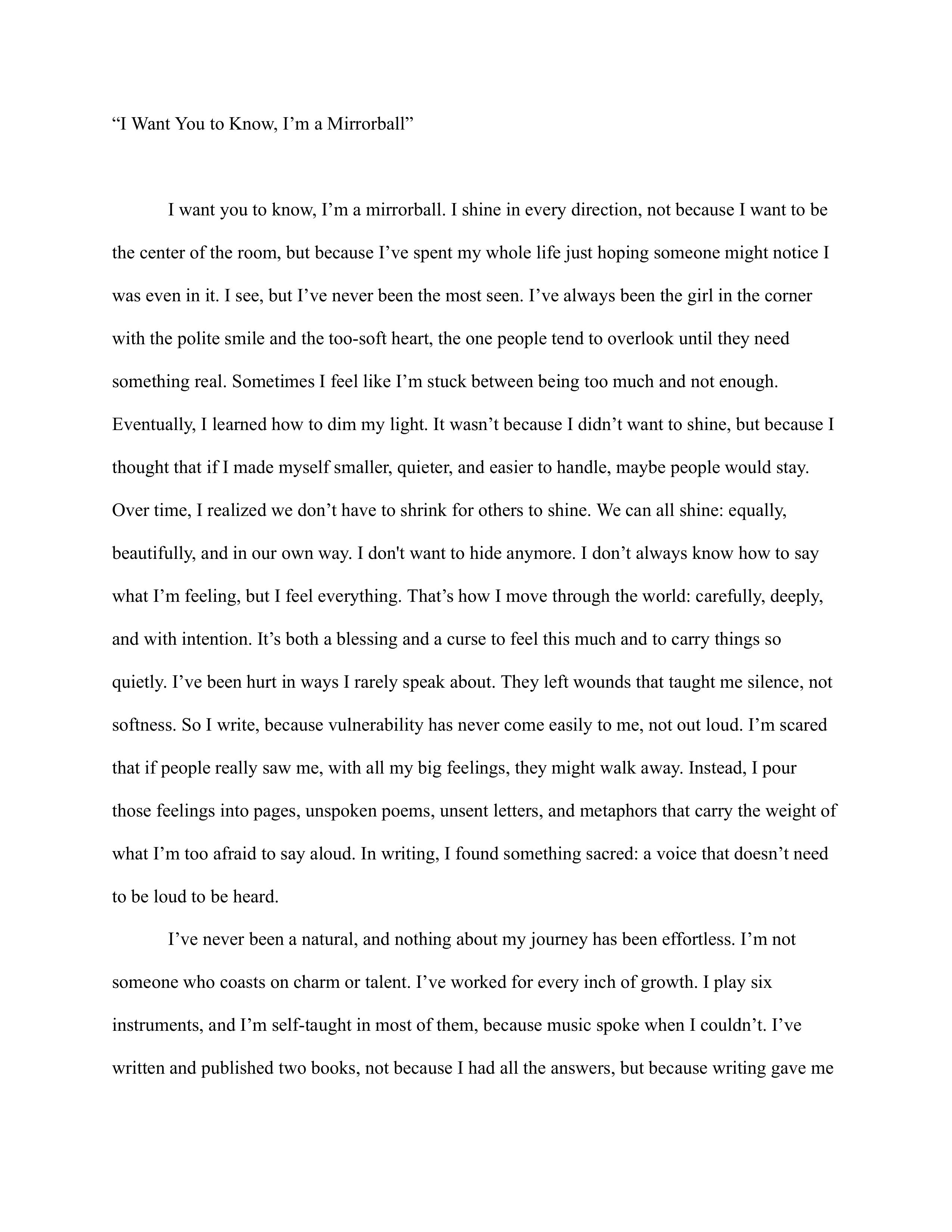 Essay Page 1 Essay Page 1