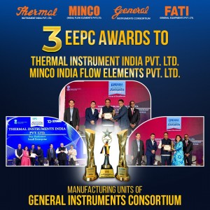 Honoured with Three EEPC India Awards for Excellence in High-Technology Exports: 