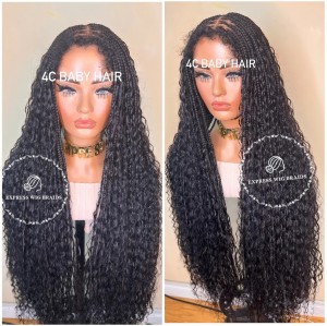 Knotless braid wig