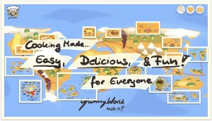 Interactive Recipe Map of yummy.world