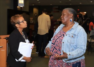 Deep conversation during STOP Suicide Forum
