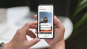 RangeReserve.net homepage on mobile screen