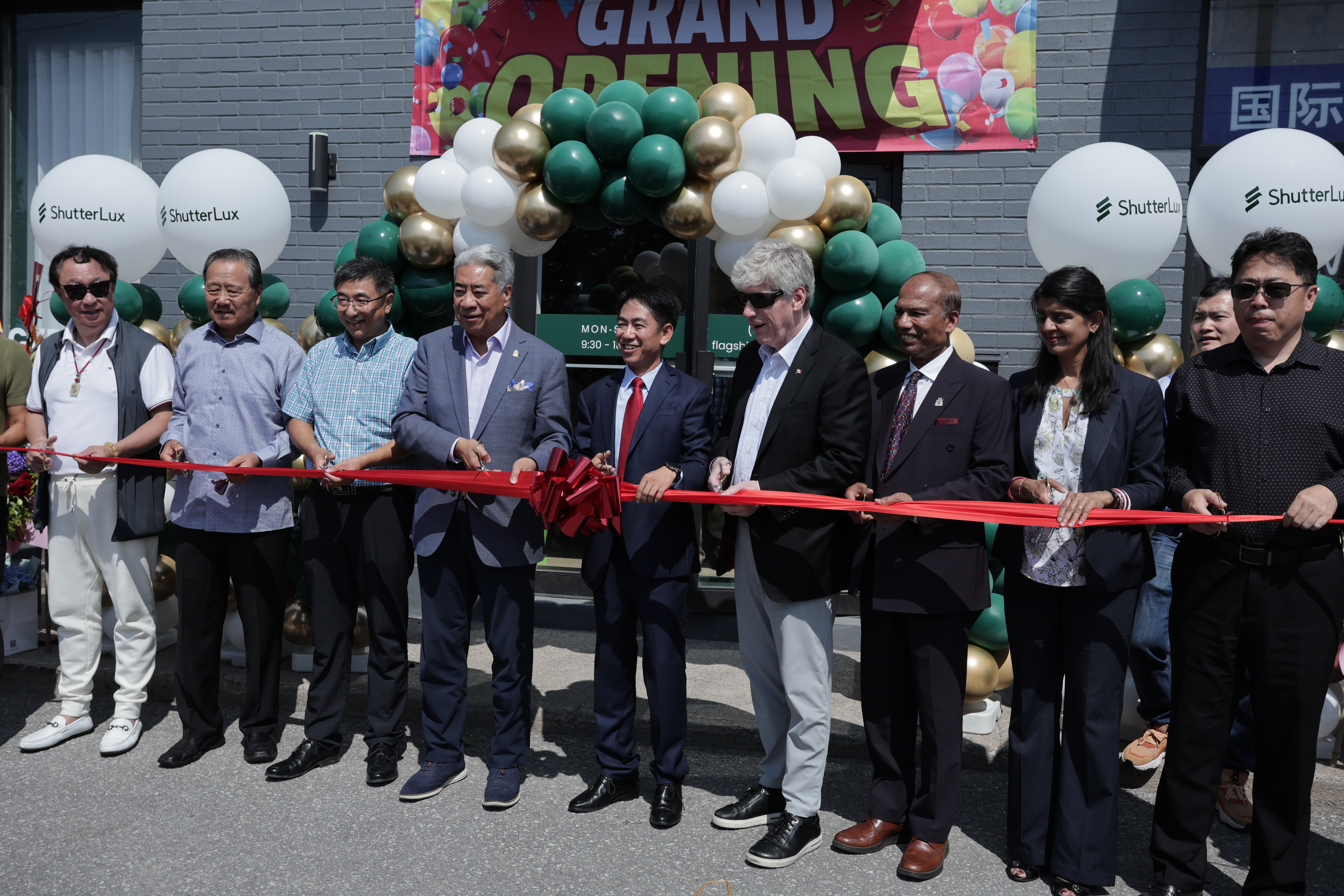 ShutterLux Markham Flagship Grand Opening  The Largest Window Treatment Destinations in Cana