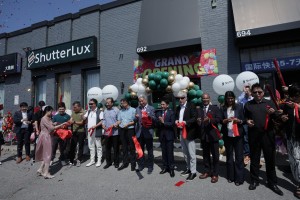 ShutterLux Celebrates Opening of 7th Window Coverings Store in Ontario with Markham Community