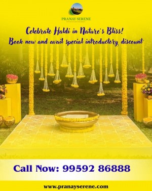 Best Haldi Venue in Shamirpet Hyderabad