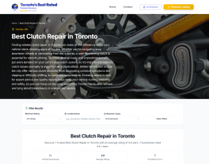 Toronto Best Rated - Business directory for Toronto, Ontario