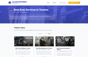 Toronto Best Rated - Business directory for Toronto, Ontario