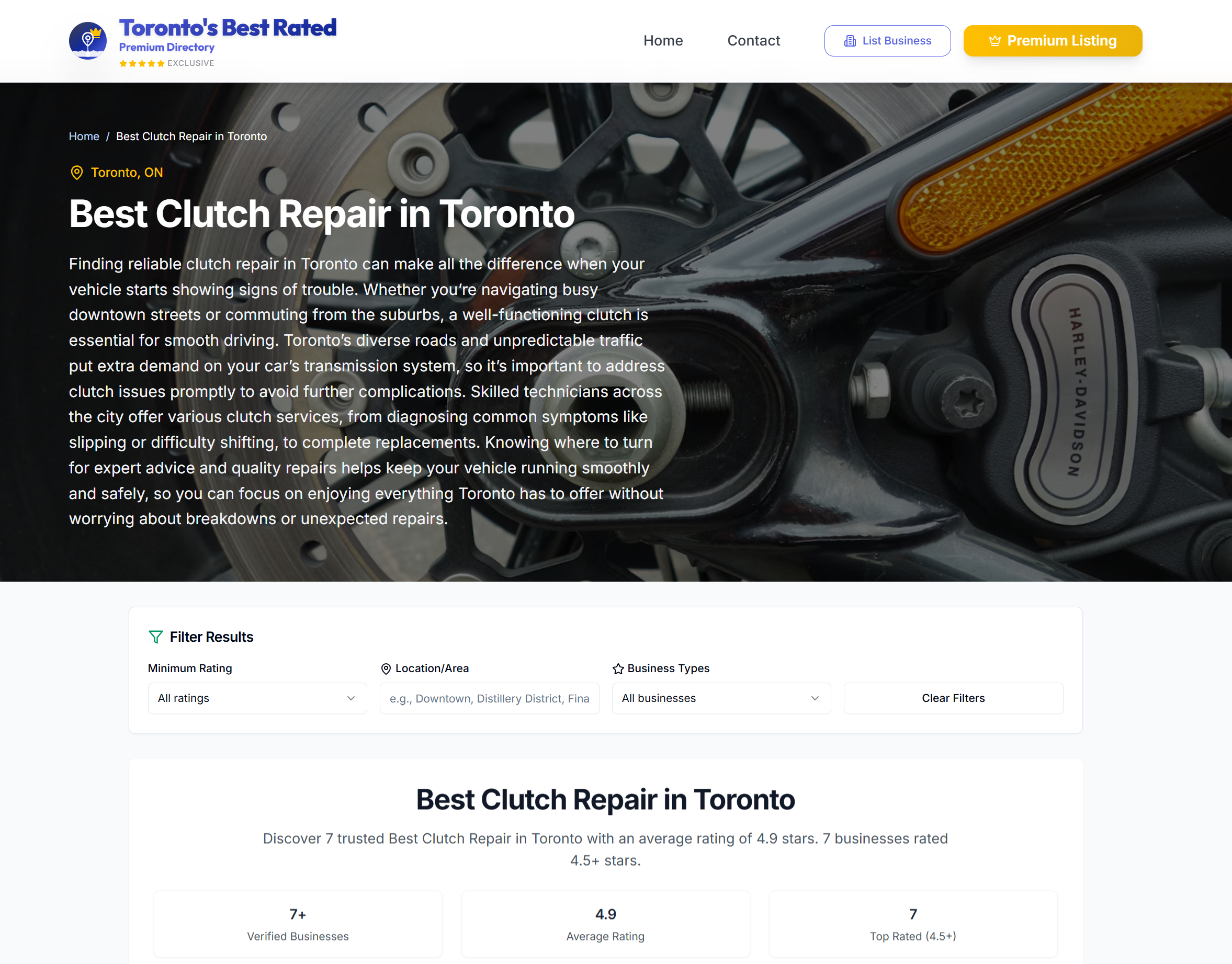 Toronto Best Rated Business directory for Toronto Ontario Toronto Best Rated Business directory for Toronto Ontario