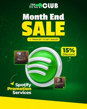 Month End Sale on Spotify Promotion Services