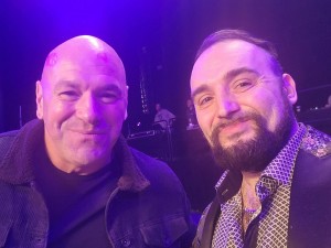 David Potter and UFC President Dana White