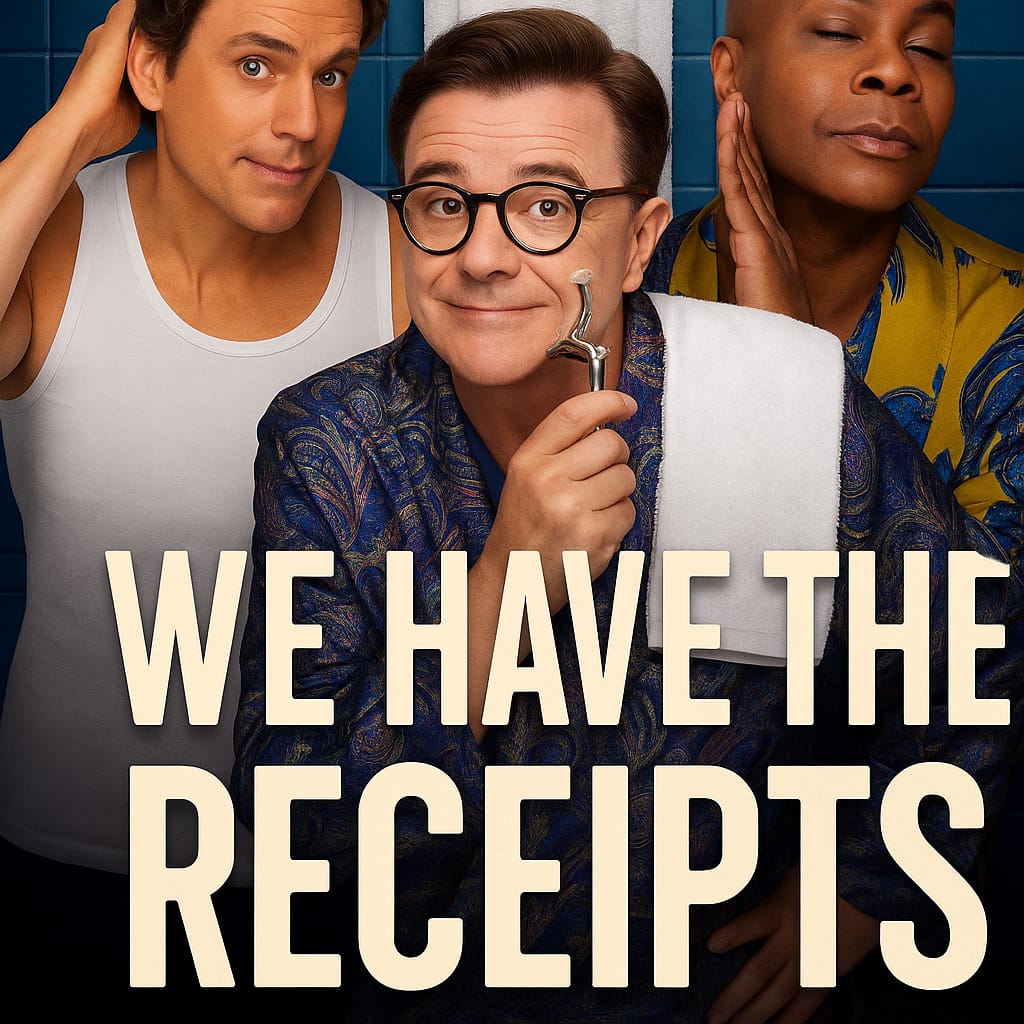 Parody Promotional Image for the Rainbow Estates Misappropriation Lawsuit  we have the receipts