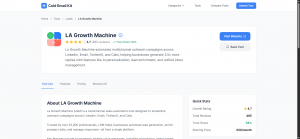 Cold Email Kit Tool Page