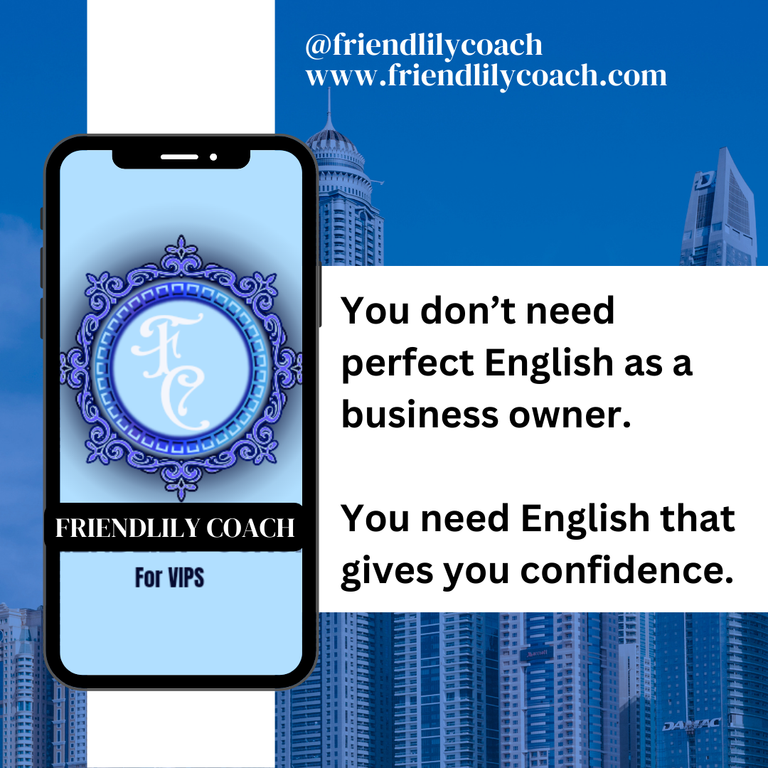 Friendlily Coach Helps Business Owners Speak English with Confidence