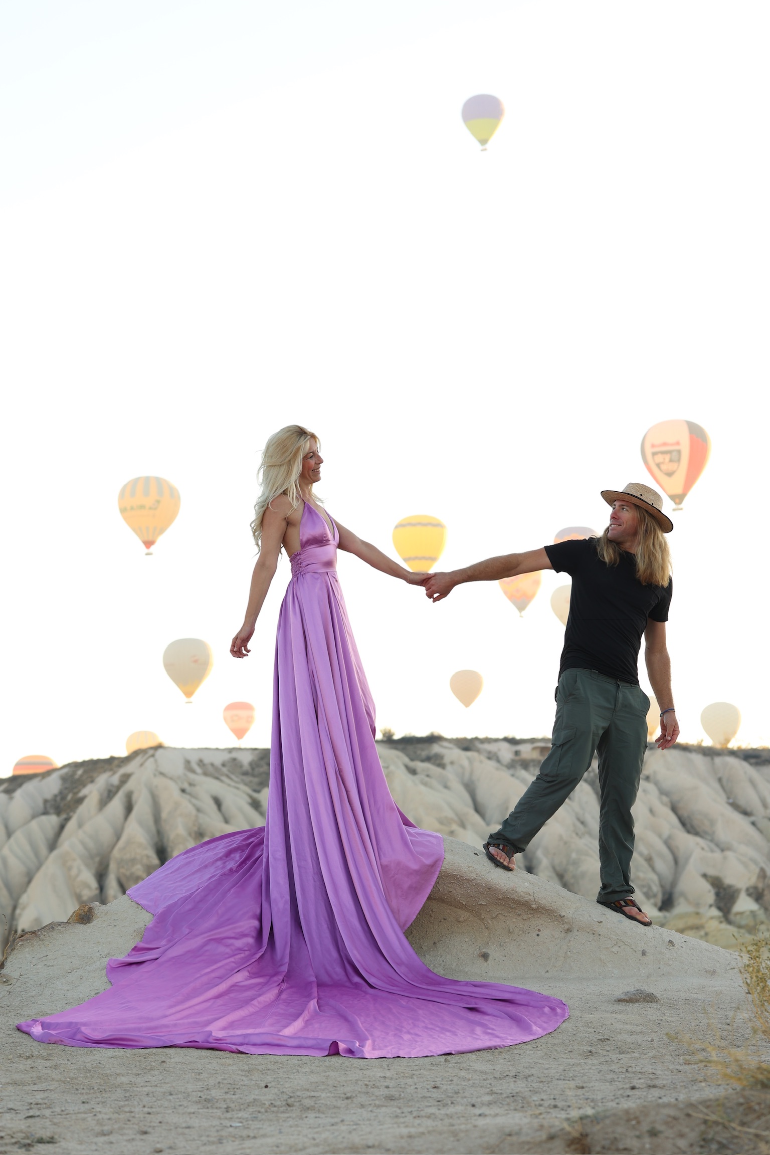 San Diego paragliding school couple