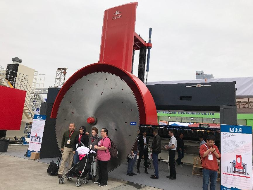 ShuiNan Machinery at Xiamen Stone Fair