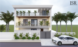 Home exterior design by JSR Developers Interior design company Gurgaon