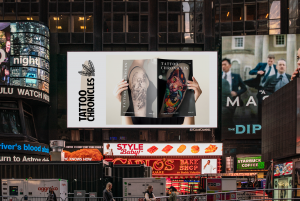 Tattoo Chronicles billboard showcase