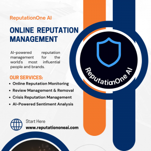 Orange and Blue Modern Business Consultant Instagram Post