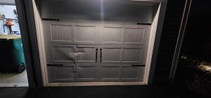 Damaged Garage Door