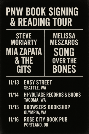Punk, Pages, and a Love Story Born from The Gits—Melissa Meszaros & Steve Moriarty Take Their Memoirs on Tour This Fall