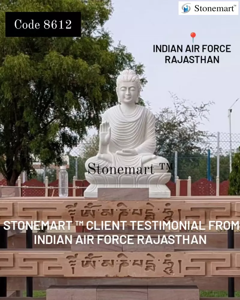 Stone Buddha statue