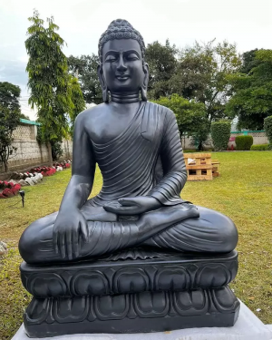 Marble Buddha statue