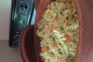 Stir Fried Rice in a Miriam