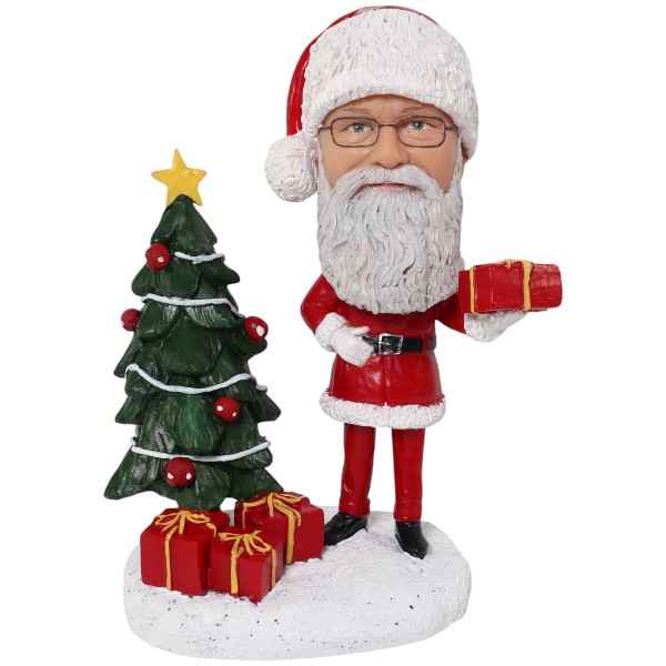 custom Christmas bobble head