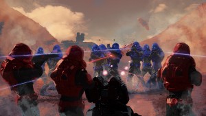 Inside 44 scene - Mars vs Earth