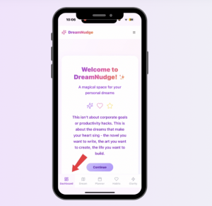 dreamnudge app available now!