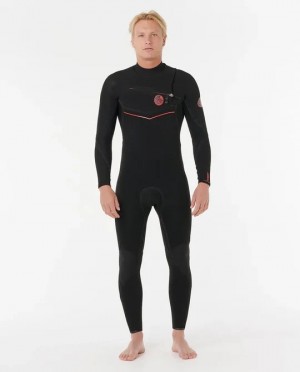 Rip Curl Mens Wetsuits Flashbomb Fusion Chest Zip Fullsuit