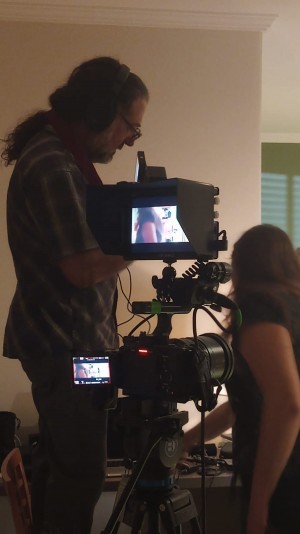 AJ Amber on the red carpet for Home(sick).