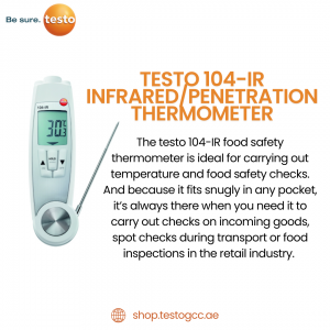testo 104 IR Infraredpenetration Thermometer
