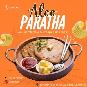Indiaas Restaurant in Den Haag with Aloo Pratha Specials