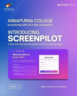 Annapurna College of Film and Media launches ScreenPilot an AI powered learning platform built with 