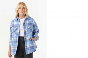 Rip Curl Womens Shirt Oceanic Long Sleeve Flannel