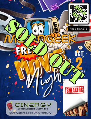 Sold Out Movie Night Flyer