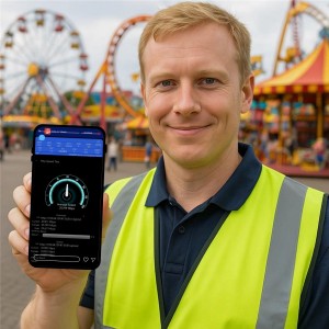 4G/5G Amusement Park Walk Test