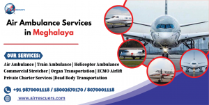 Air Ambulance Services in Meghalaya