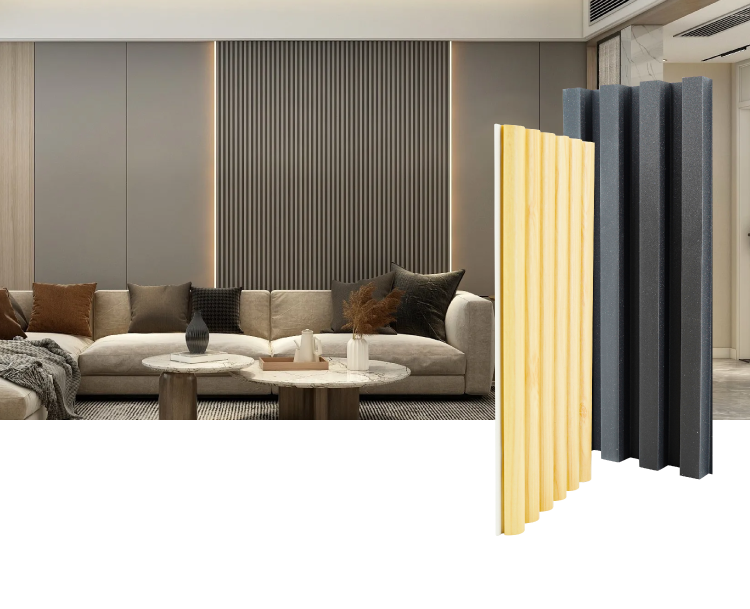 China Leading Wall Slats Wood