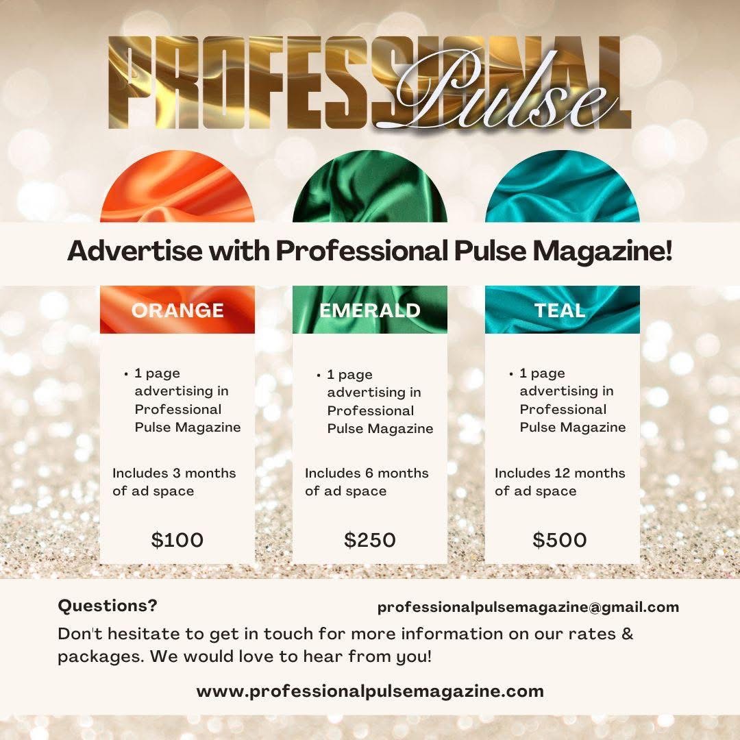 Advertise with Professional Pulse Magazine