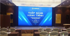 A panoramic view of the ‘Lighting the Journey–Orientation for New Members’ event with the stro