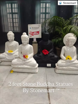 marble stone buddha statues