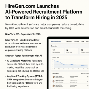 hiregen press release
