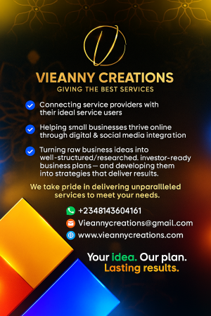 Vieanny Creations Flyer