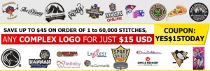 Limited Time Offer: Get Any Left Chest Logo, Cap 3D Puff or Jacket Back Logo Digitizing