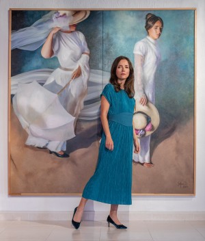 Sefora Camazano and the artwork Respect